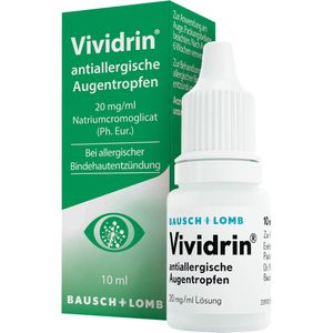 Bodyguardapotheke VIVIDRIN Antiallergische Augentropfen
