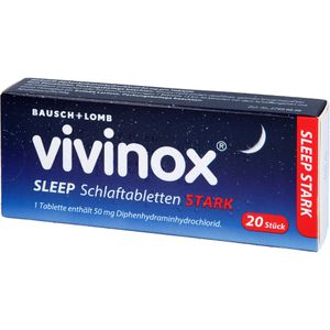 bodyguardapotheke VIVINOX Sleep Schlaftabletten stark