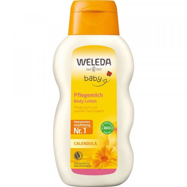 bodyguardapotheke Weleda Baby Pflegemilch Calendula - reichhaltige Körperlotion