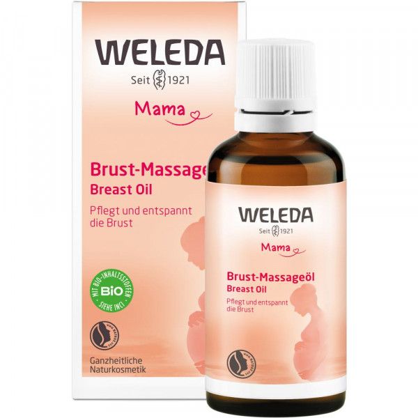 bodyguardapotheke Weleda Brust-Massageöl - Pflegt und entspannt die Brust