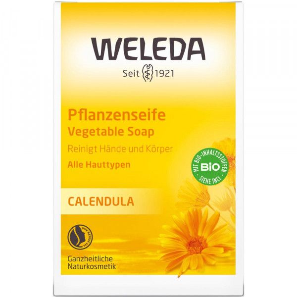 Bodyguardapotheke Weleda Calendula Pflanzenseife - Reinigt Besonders Mild