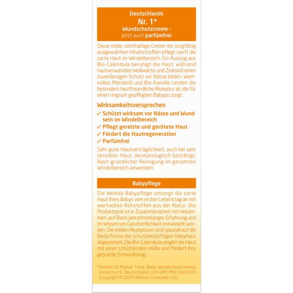 Bodyguardapotheke WELEDA Calendula Wundschutzcreme Parfümfrei