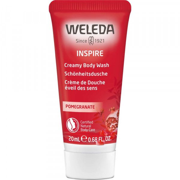 bodyguardapotheke Weleda Inspire Schönheitsdusche Granatapfel pflegt & samtweich