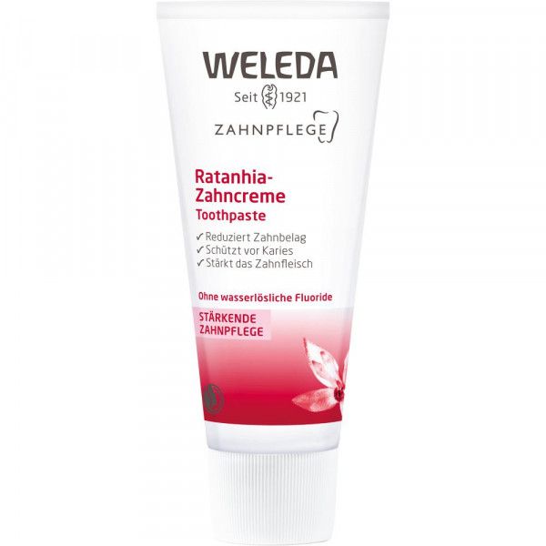 Bodyguardapotheke Weleda Ratanhia-Zahncreme - Für Langanhaltend Frischen Atem