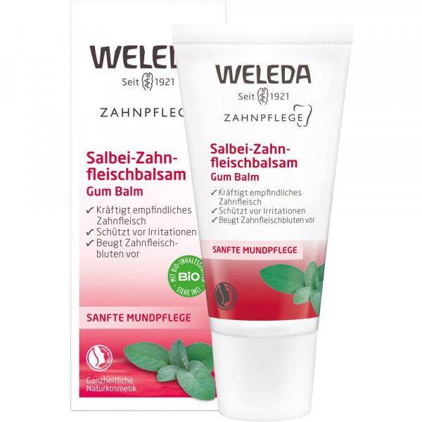 bodyguardapotheke Weleda Salbei-Zahnfleischbalsam - Kräftigt das Zahnfleisch