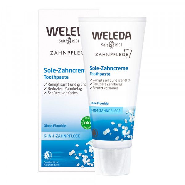 bodyguardapotheke Weleda Sole-Zahncreme - Reinigt gründlich ohne Fluoride