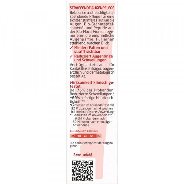 Bodyguardapotheke Weleda Straffende Augenpflege Granatapfel & Maca-Peptide