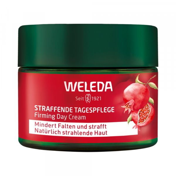 Bodyguardapotheke Weleda Straffende Tagespflege Granatapfel & Maca-Peptide