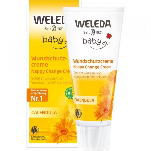 bodyguardapotheke Weleda Wundschutzcreme Calendula - pflegt im Windelbereich