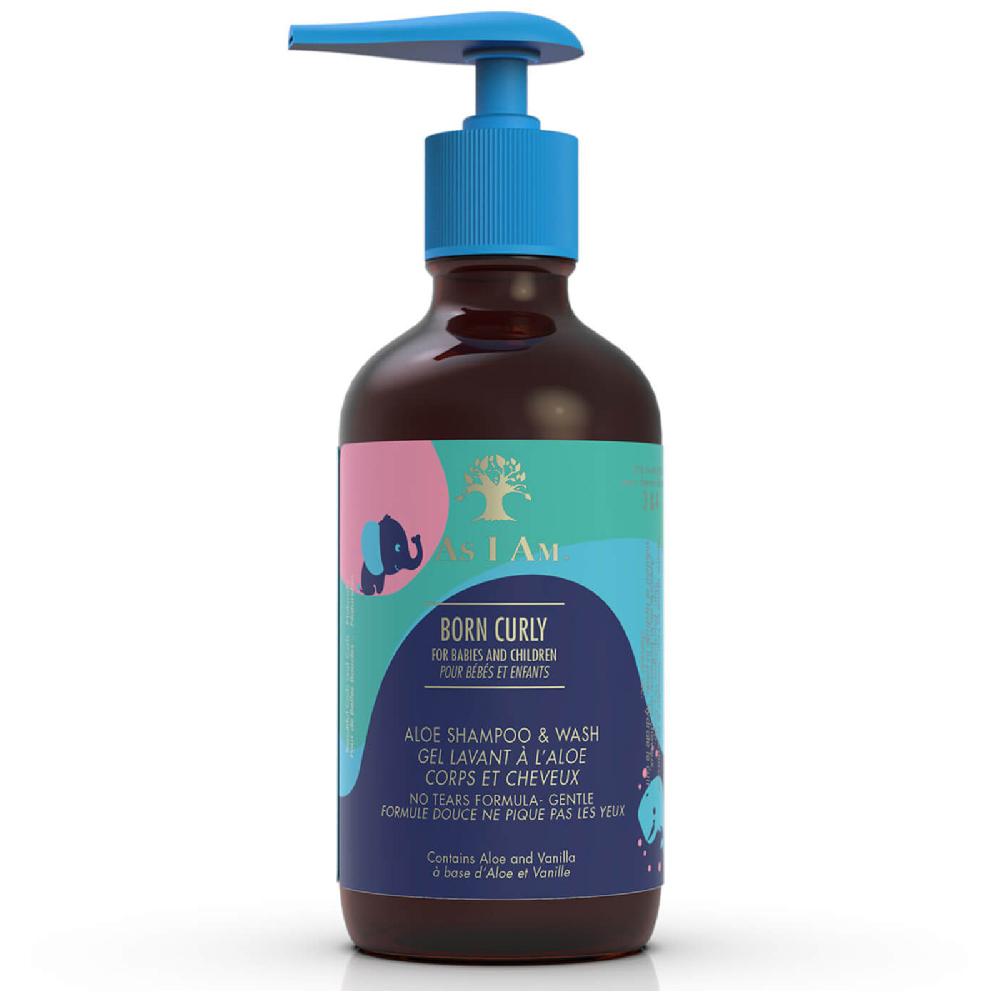 lookfantastic As I Am Born Curly Aloe Shampoo and Wash 240ml