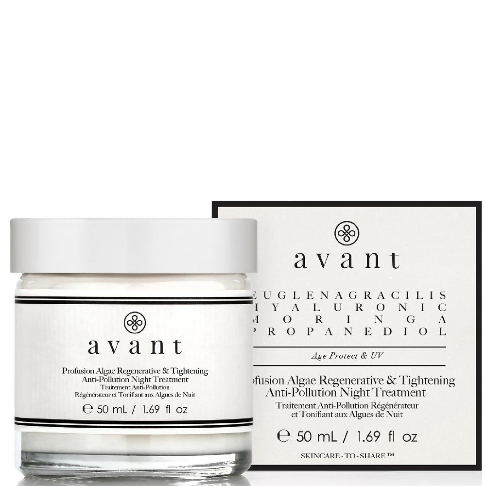 lookfantastic Avant Skincare Profusion Algae Regenerative und straffende Anti-Pollution Nachtbehandlung 50ml