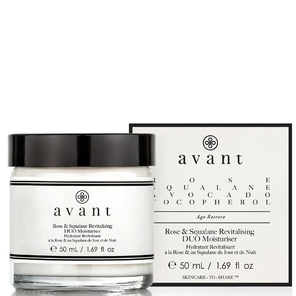 lookfantastic Avant Skincare Rose und Squalan Revitalisierende Duo-Feuchtigkeitspflege 50ml