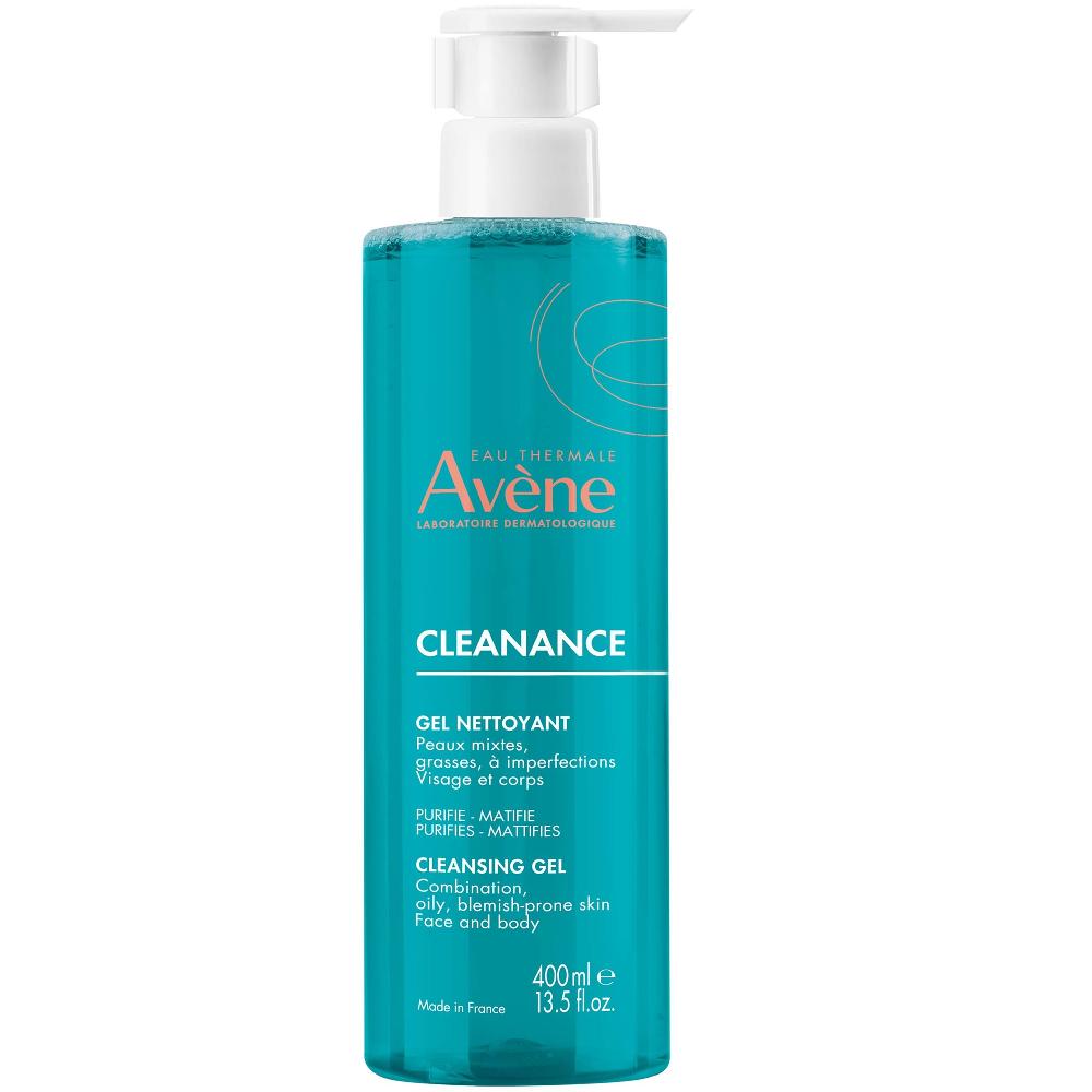 lookfantastic Avène Cleanance Cleansing Gel For Oily Blemish Prone Skin 400ml