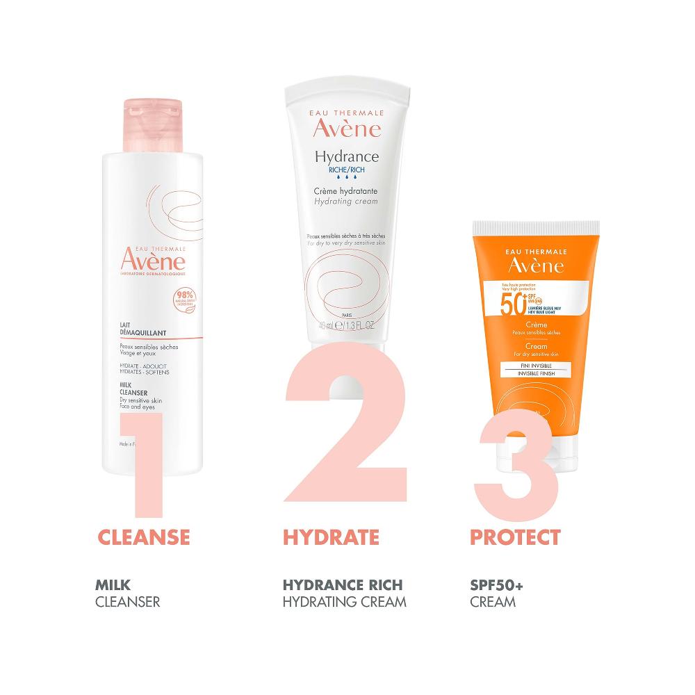 Lookfantastic Avène Hydrance Rich Hydrating Cream Moisturiser For Dehydrated Skin 40ml