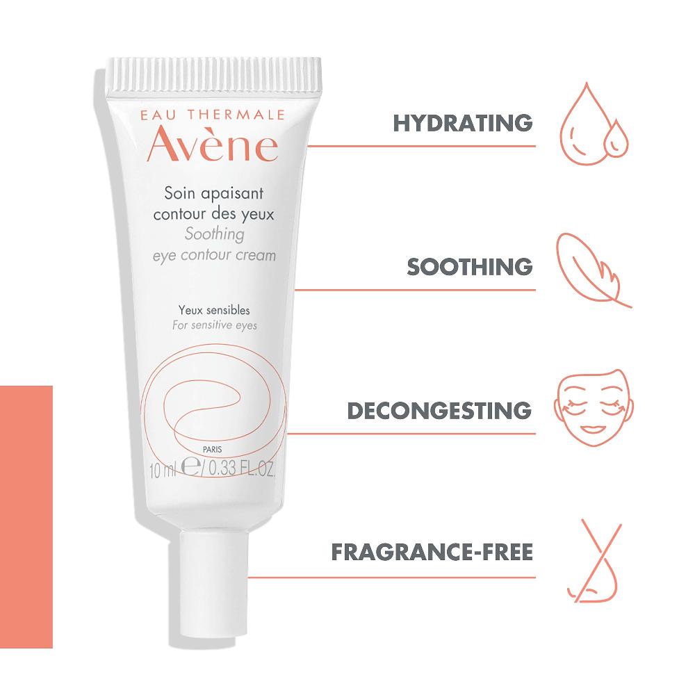 Lookfantastic Avène Soothing Eye Contour Cream For Very Sensitive Skin 10ml