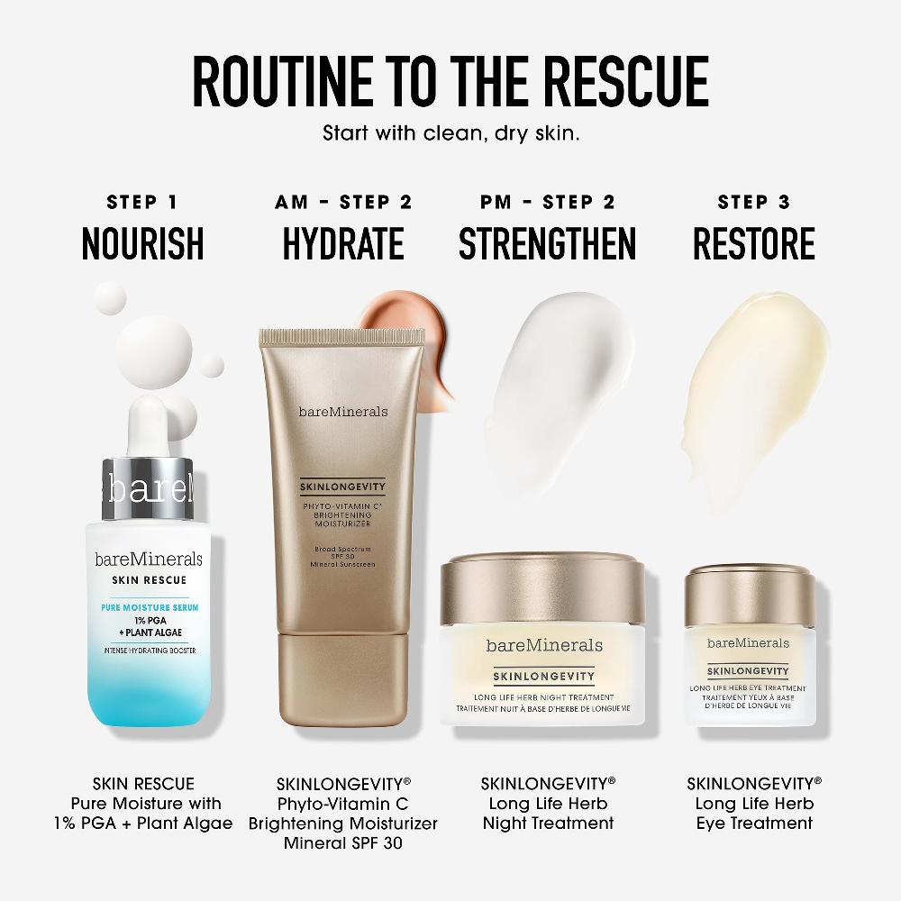 Lookfantastic BareMinerals SKIN RESCUE Pure Moisture Serum 30ml