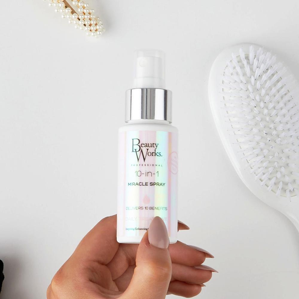 Lookfantastic Beauty Works 10-in-1 Miracle Heat Protect Spray 50ml
