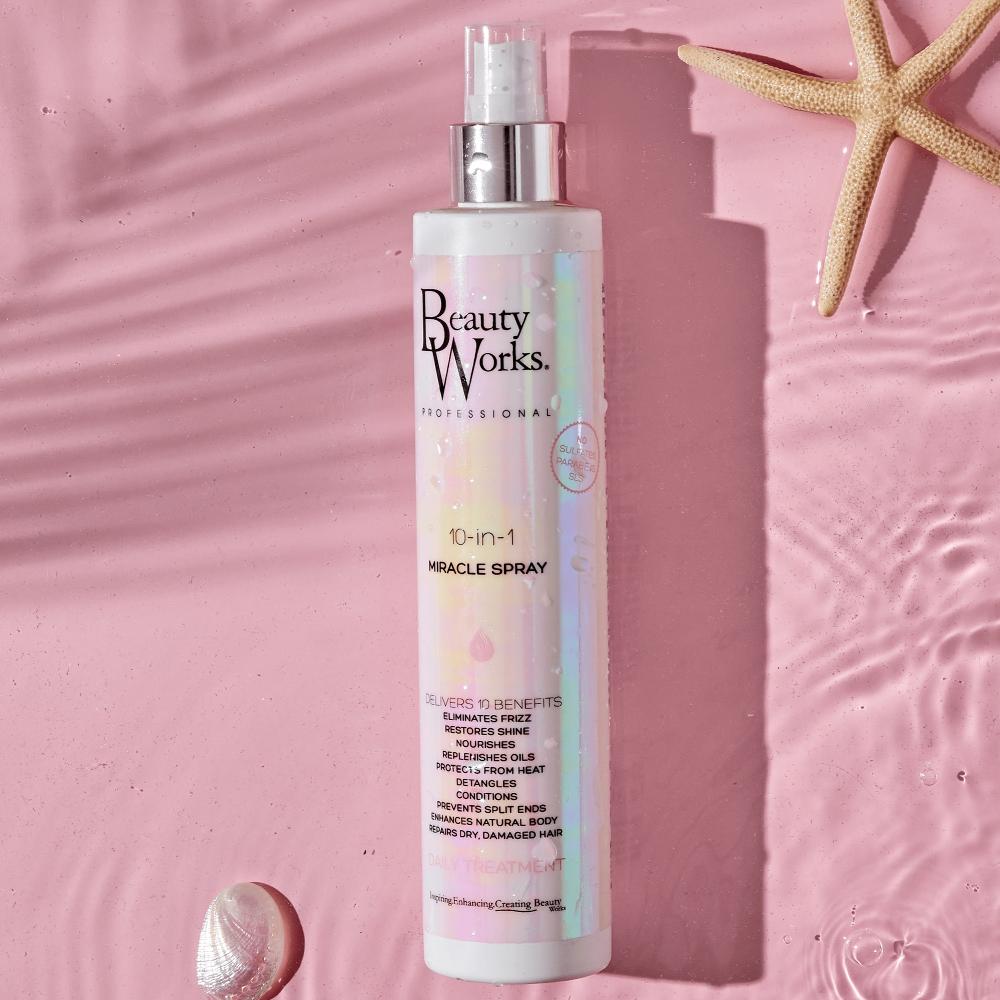 Lookfantastic Beauty Works 10-in-One Miracle Heat Protect Spray 250ml