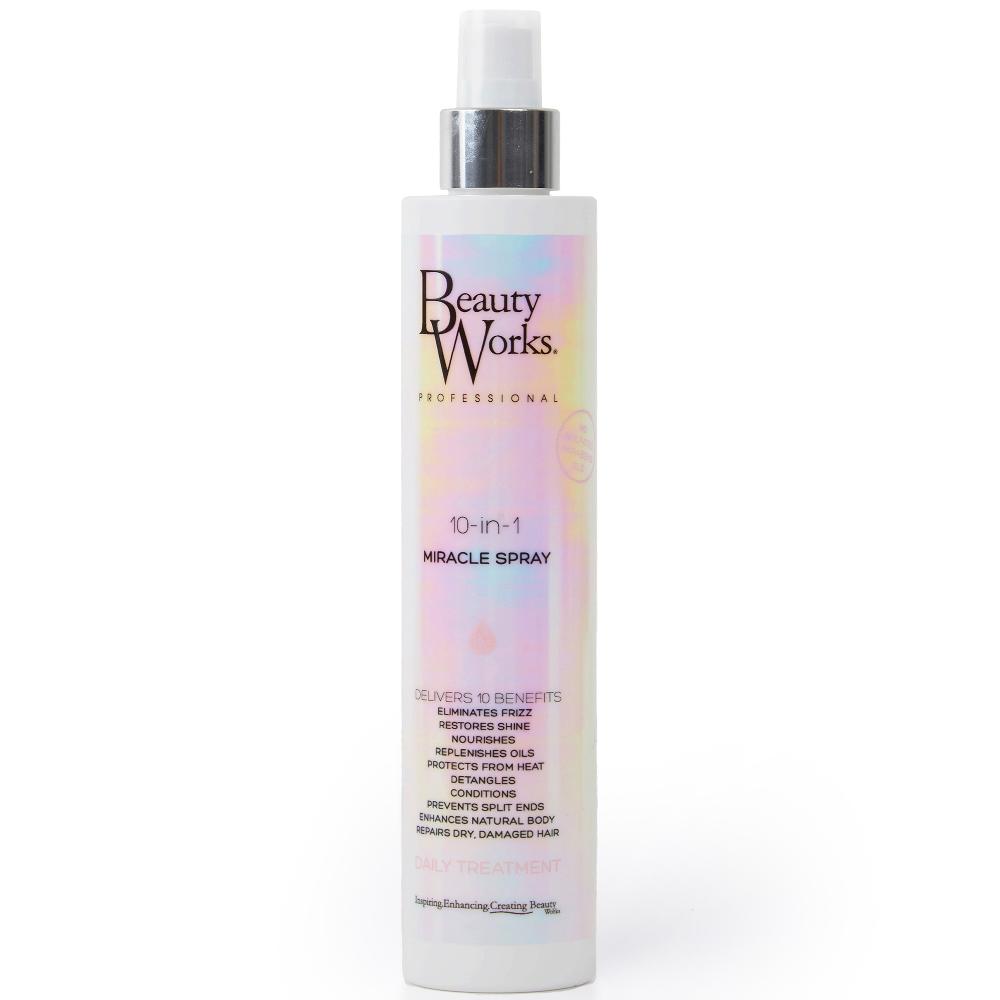 lookfantastic Beauty Works 10-in-One Miracle Heat Protect Spray 250ml