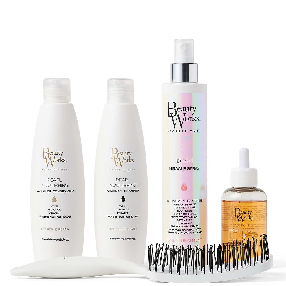 Lookfantastic Beauty Works Nourished With Love Hair Repair Gift Set