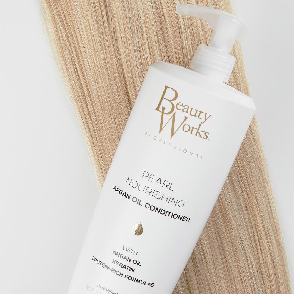 Lookfantastic Beauty Works Pearl Nourishing Argan Oil Conditioner 1 Litre