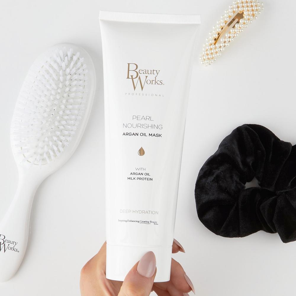 Lookfantastic Beauty Works Perlen-Nourishing Arganöl-Maske