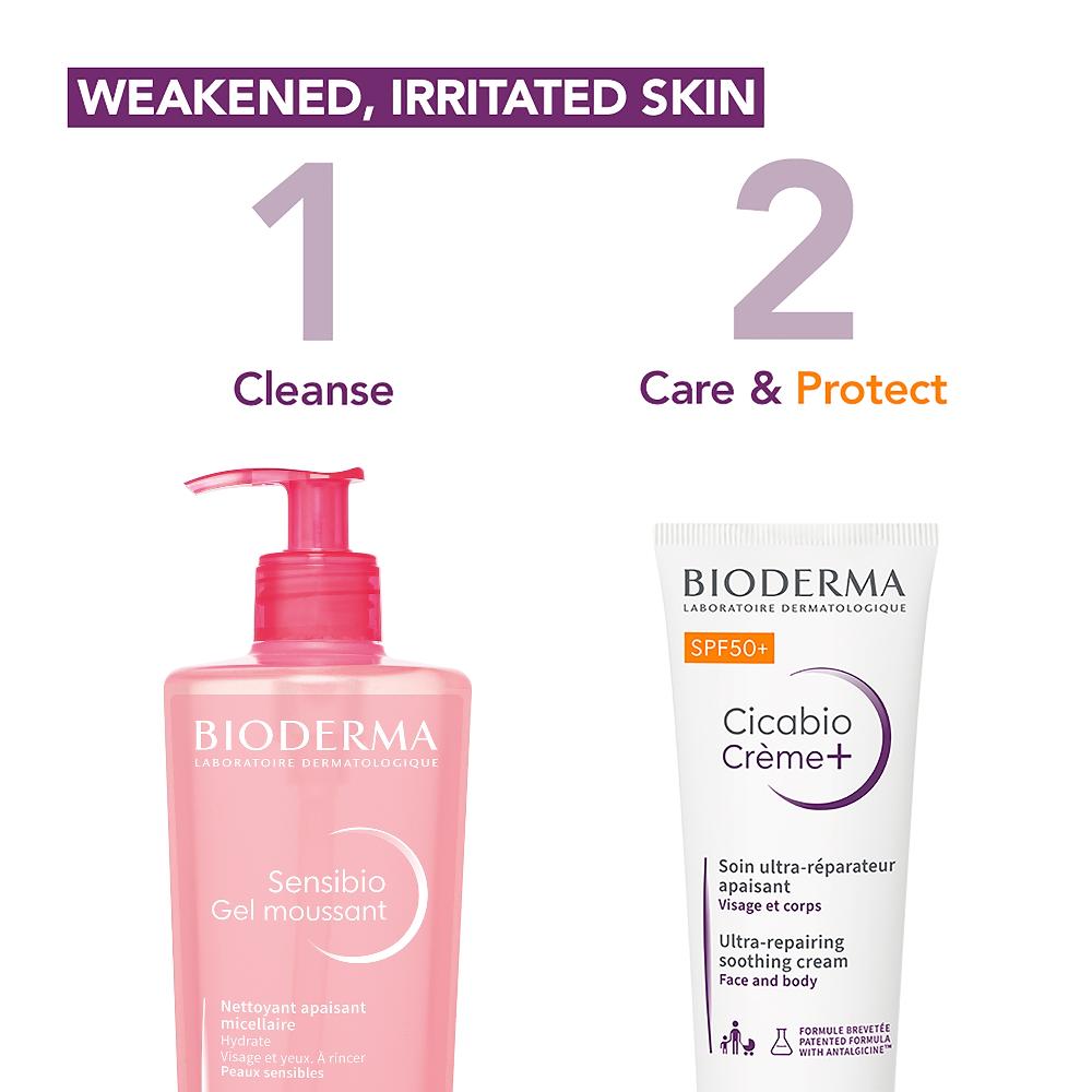 Lookfantastic Bioderma Cicabio Ultra Reparing Soothing Cream With SPF50+ 40ml