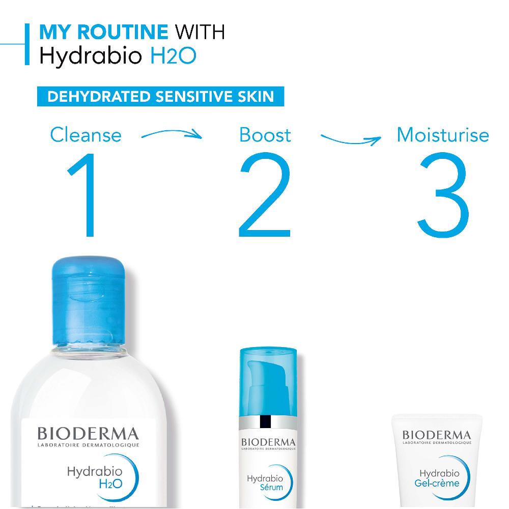 Lookfantastic Bioderma Hydrabio Reinigendes Mizellenwasser Für Dehydrierte Haut 100 ml