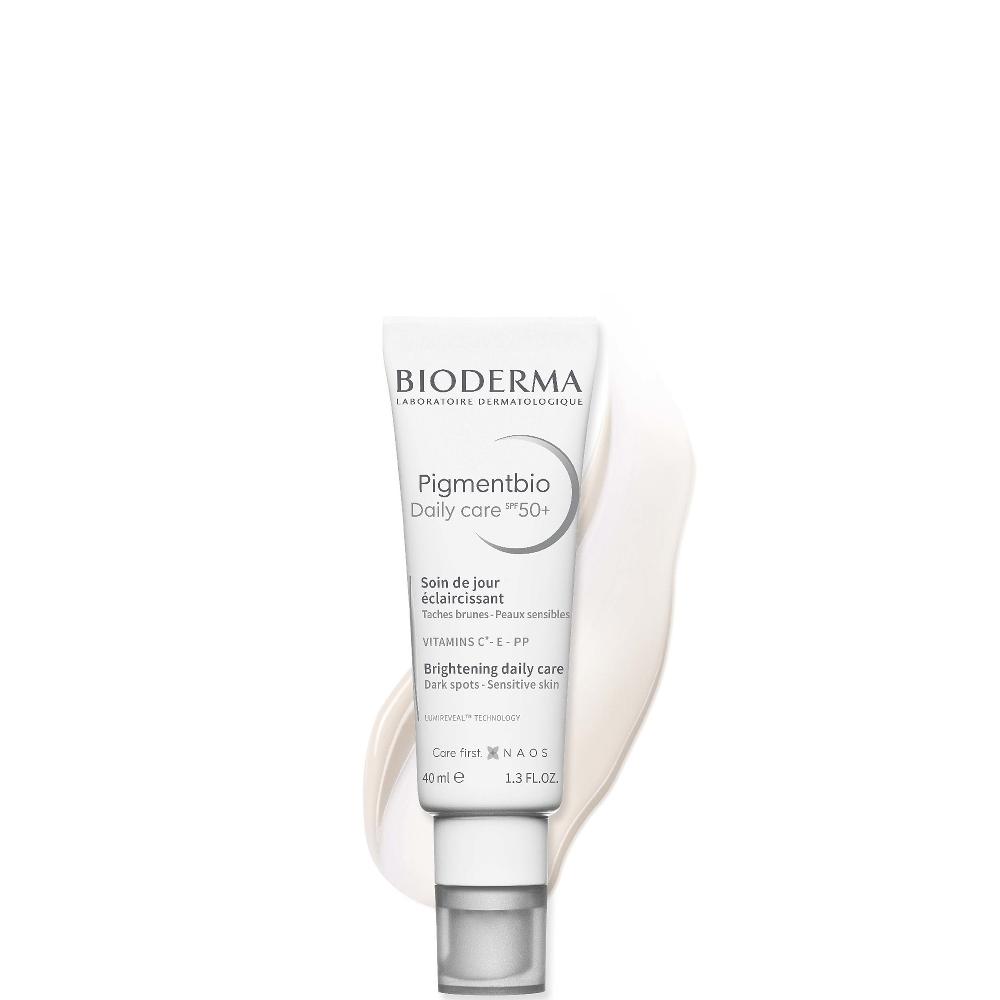 lookfantastic Bioderma Pigmentbio Aufhellende Gesichtscreme Gegen Dunkle Flecken LSF 50+ 40 ml