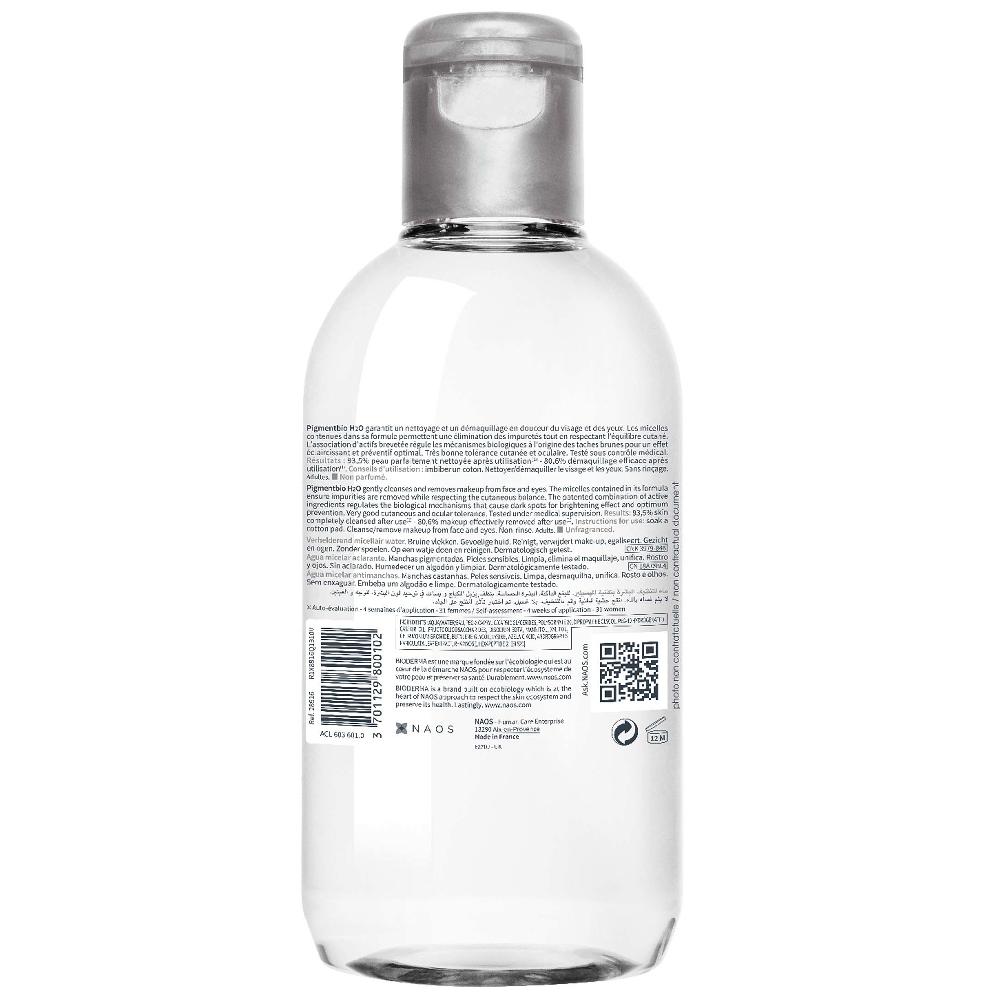 Lookfantastic Bioderma Pigmentbio Aufhellendes Reinigendes Mizellenwasser Gegen Dunkle Flecken 250 ml