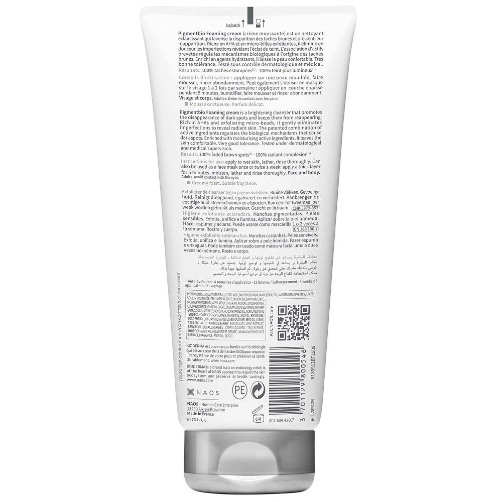 Lookfantastic Bioderma Pigmentbio Aufhellendes Und Peelendes Reinigungswasser Gegen Dunkle Flecken 200 ml