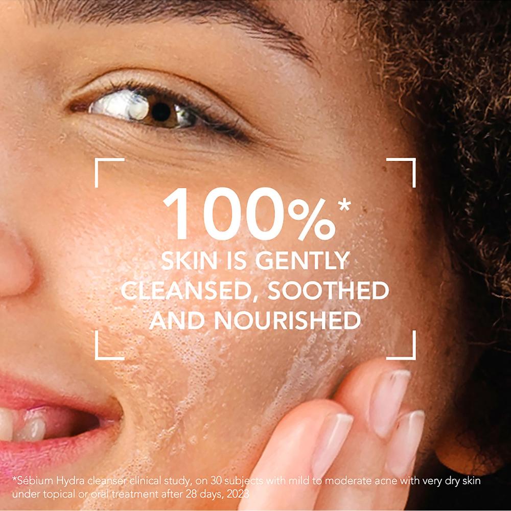 Lookfantastic Bioderma Sebium Hydra Cleanser For Dry Acne-Prone Skin 200ml