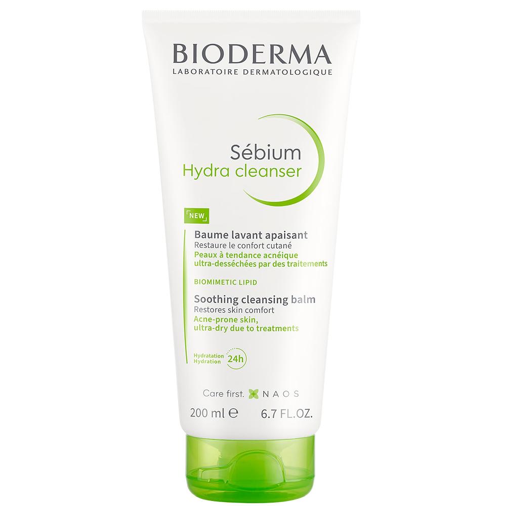lookfantastic Bioderma Sebium Hydra Cleanser for Dry Acne-Prone Skin 200ml