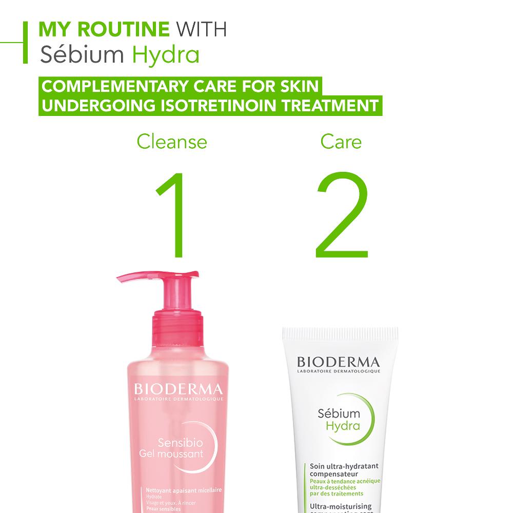 Lookfantastic Bioderma Sebium Hydra Feuchtigkeitsspendende Ausgleichende Creme 40 ml