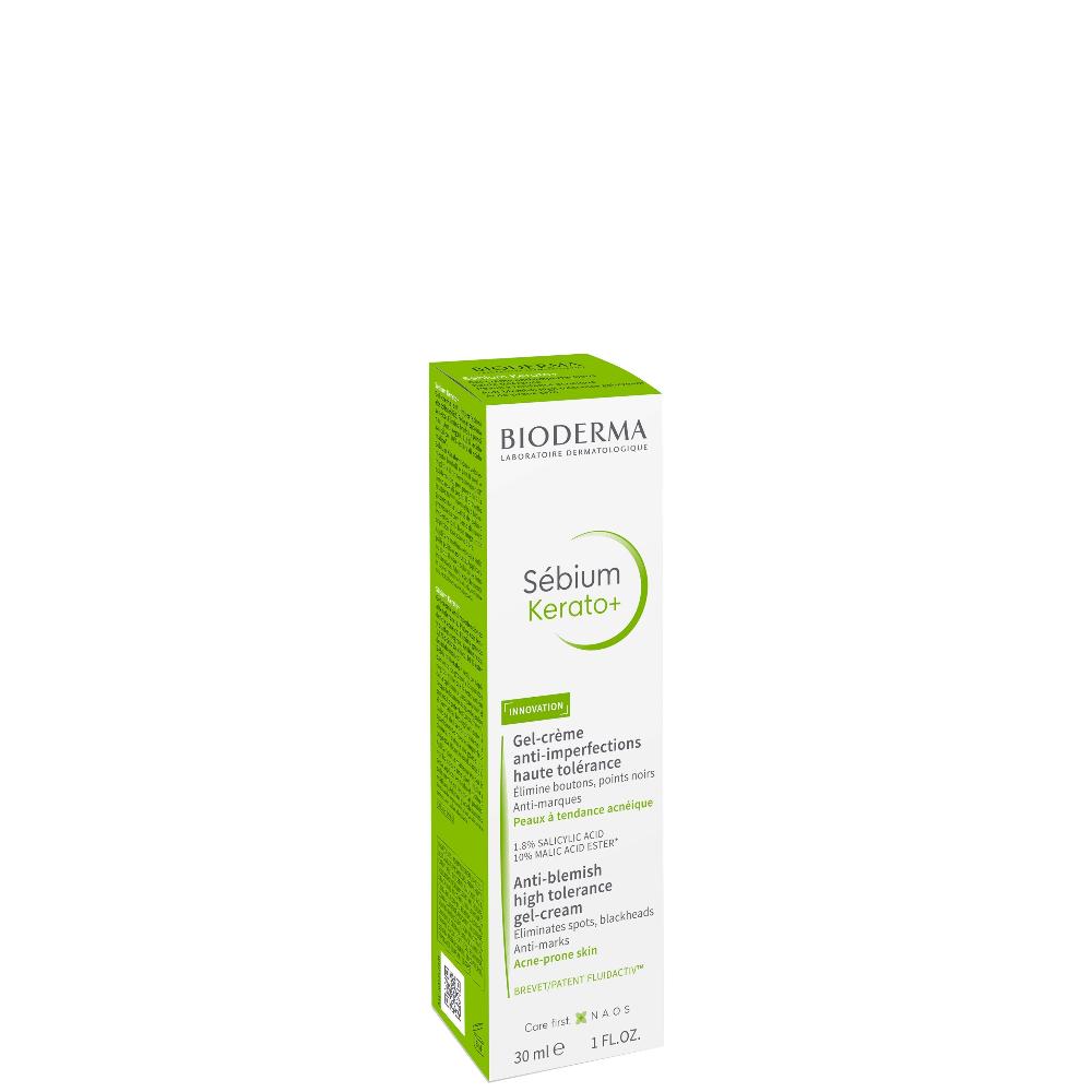 Lookfantastic Bioderma Sebium Kerato+ Gel-Cream Gegen Hautunreinheiten 30 ml