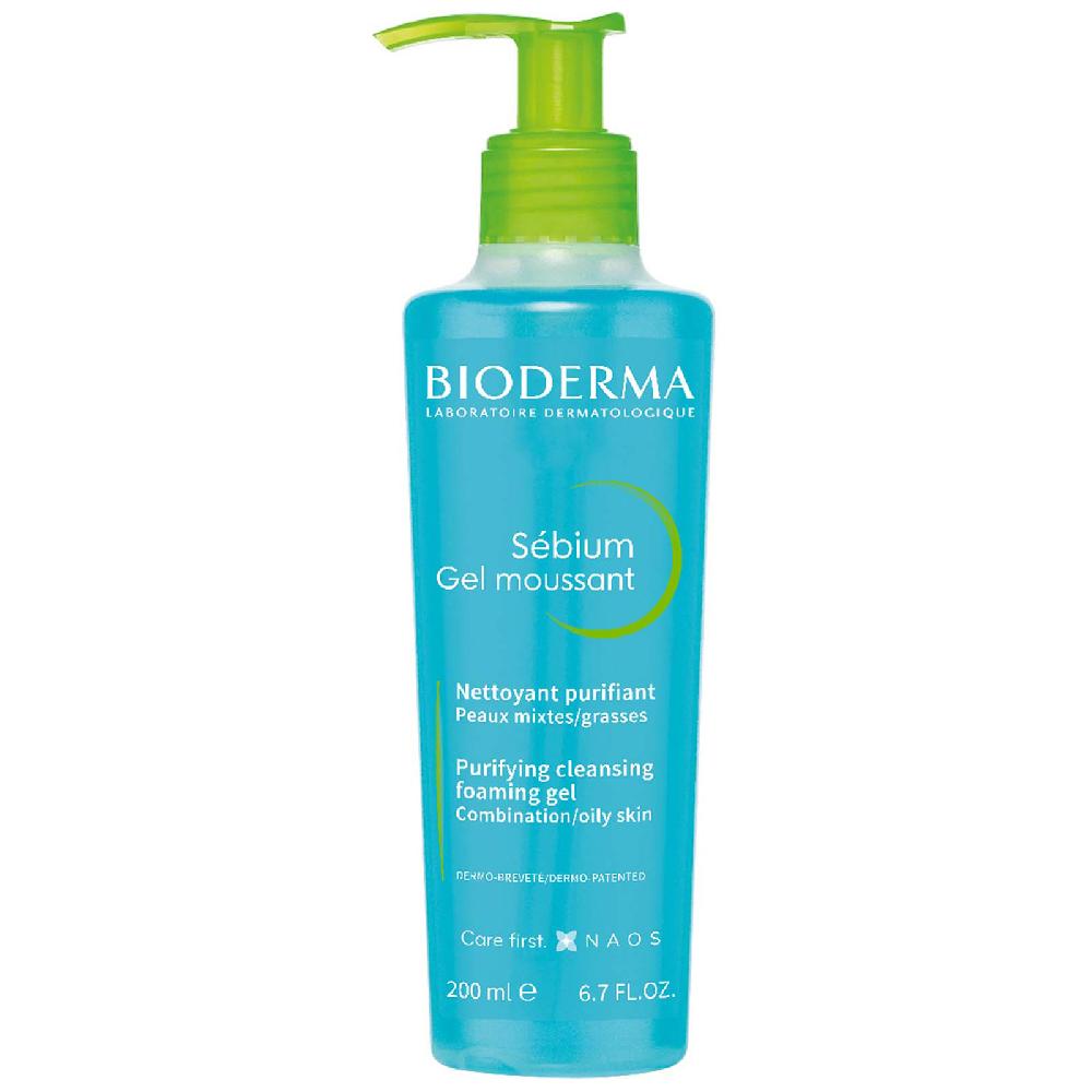 lookfantastic Bioderma Sébium Reinigendes Schäumendes Gel für Fettige bis zu Unreinheiten Neigende Haut 200 ml