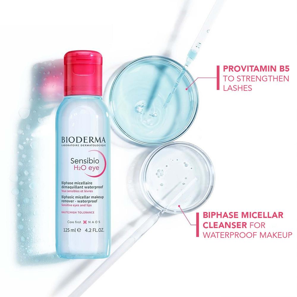 Lookfantastic Bioderma Sensibio H2O Zweiphasen-Make-up-Entferner Für Die Augen 125 ml
