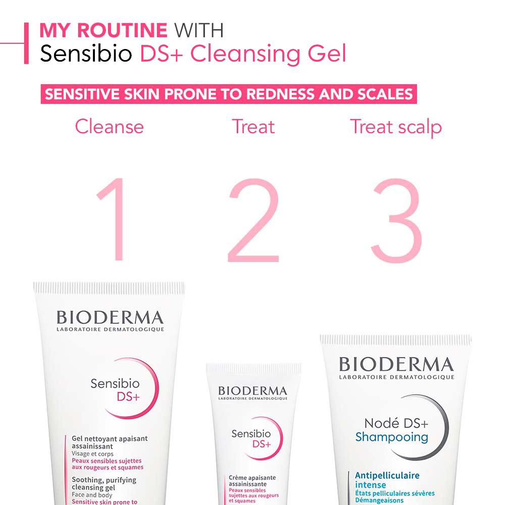Lookfantastic Bioderma Sensibio Seborrheic Dermatitis Face Wash 200 ml