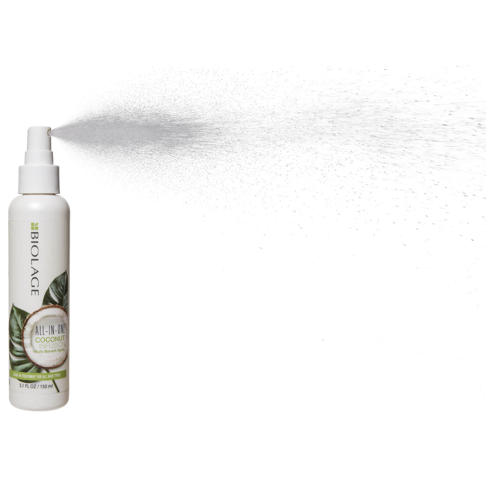 Lookfantastic Biolage All-In-One Coconut Infusion Multi-Benefit Leave-In Spray Für Alle Haartypen 150 ml
