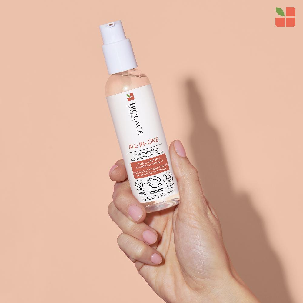 Lookfantastic Biolage All-in-One Oil Angereichert Mit Moringaöl Für Alle Haartypen 89ml