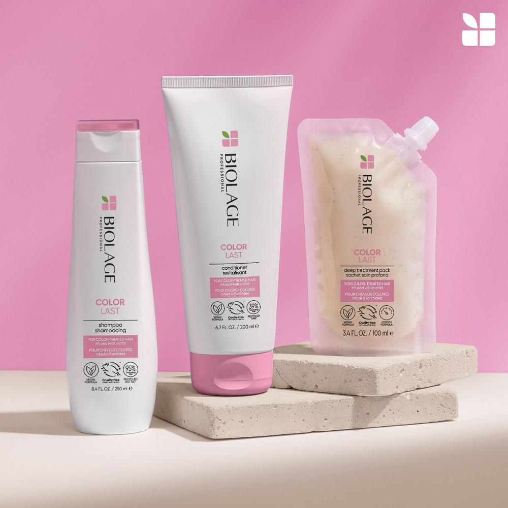 Lookfantastic Biolage ColorLast Haarmaske Schützende Tiefenbehandlung Für Farbbehandeltes Haar 100 ml