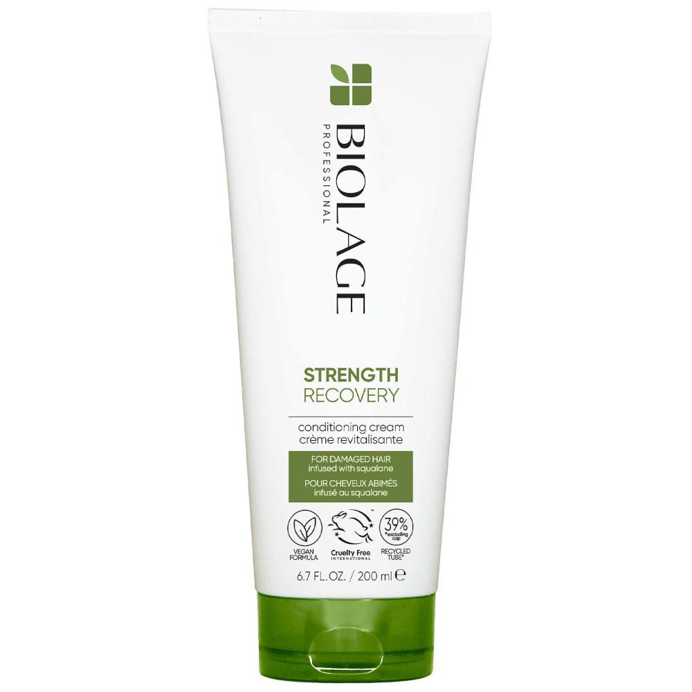 lookfantastic Biolage Professional Strength Recovery Vegane Nährende Spülung mit Squalan für Geschädigtes Haar 200 ml