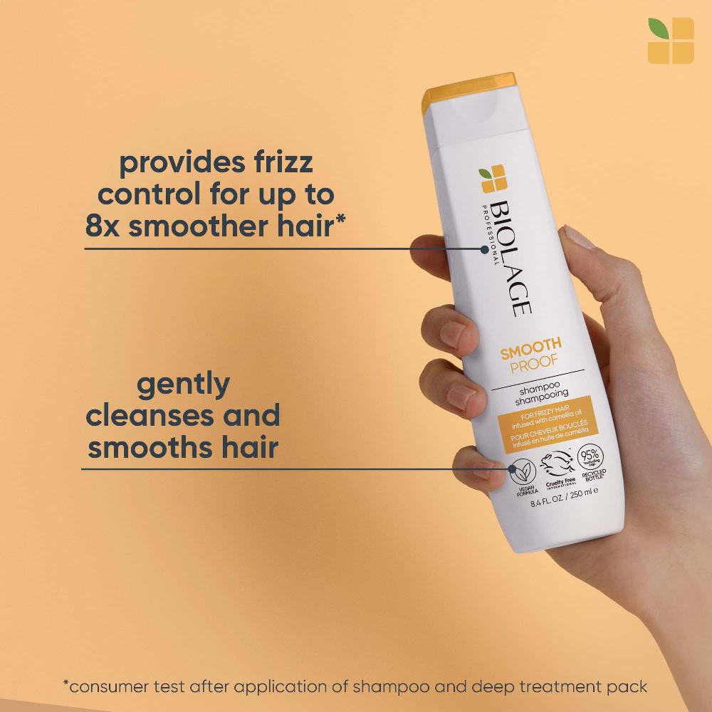 Lookfantastic Biolage SmoothProof Shampoo Zur Glättung Krausen Haars 200 ml