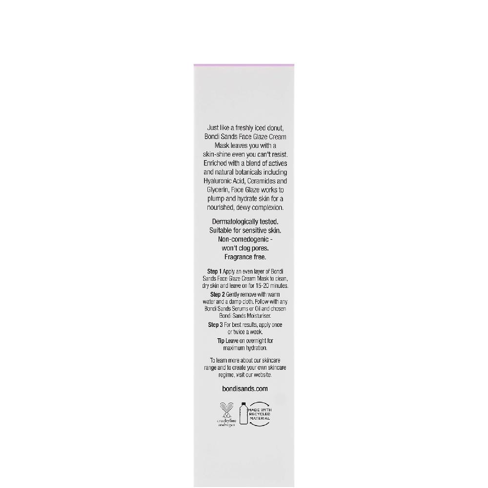 Lookfantastic Bondi Sands Face Glaze Feuchtigkeitsspendende Crememaske 75 ml