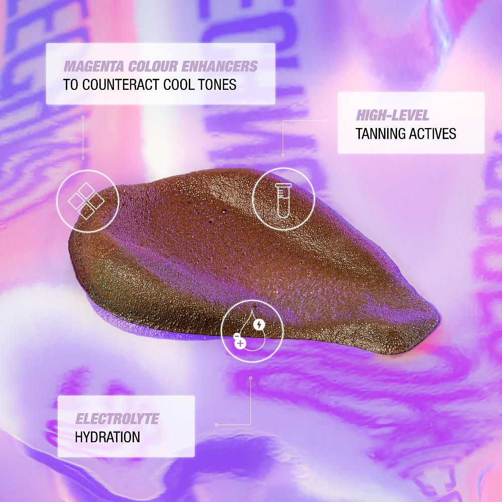 Lookfantastic Bondi Sands Technocolor 1 Hour Express Self Tanning Foam - Magenta 200ml