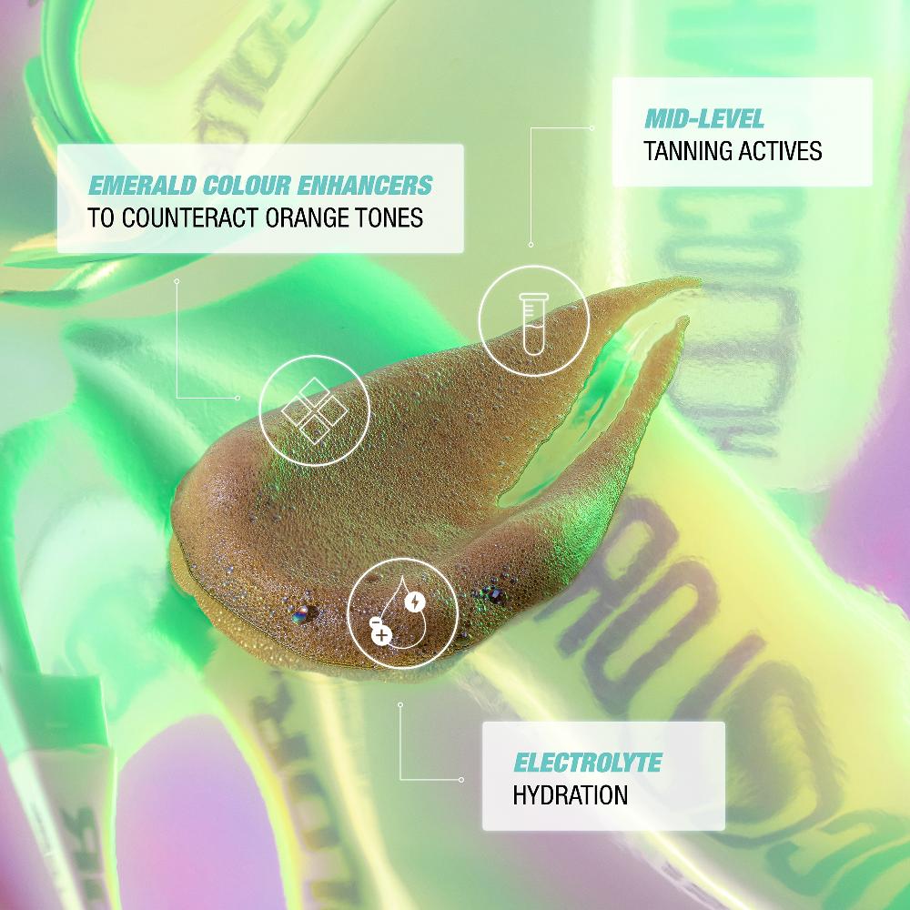 Lookfantastic Bondi Sands Technocolor 1 Stunde Express-Selbstbräunungsschaum – Smaragd 200 ml