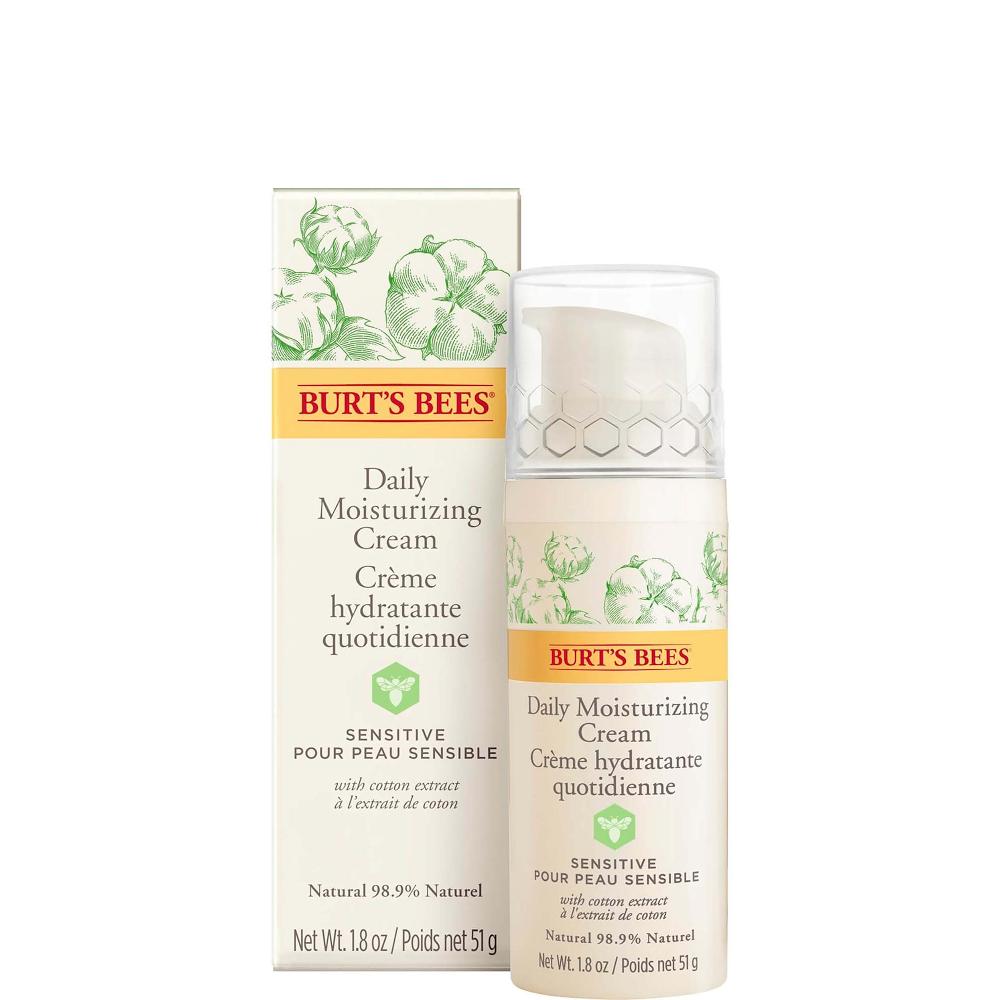 lookfantastic Burt's Bees Sensitive täglich feuchtigkeitsspendende Creme 50g