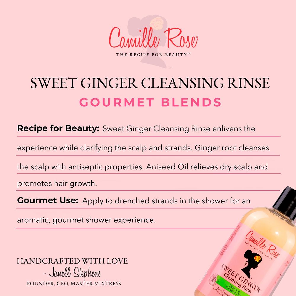 Lookfantastic Camille Rose Sweet Ginger Reinigendes Spülshampoo 355 ml