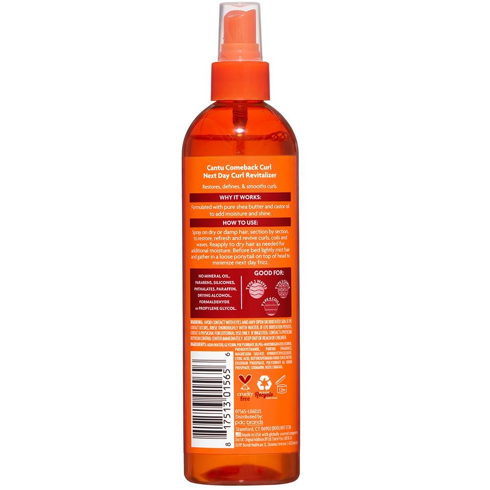 Lookfantastic Cantu Sheabutter Für Comeback-Locken In Naturhaar Locken-Revitalisierung Für Den Nächsten Tag 355 ml