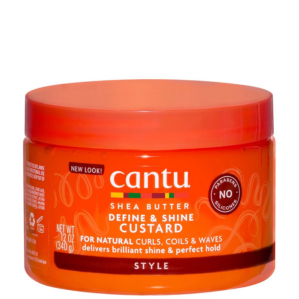 lookfantastic Cantu Sheabutter für Naturhaar Definition- und Glanz-Custard 340 g